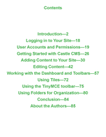 CastleCMS User Manual