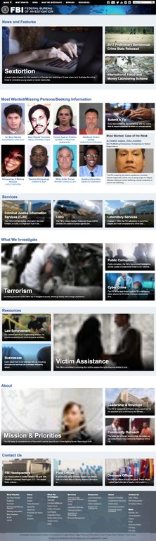 FBI Main Page