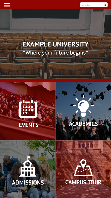 School theme mobile